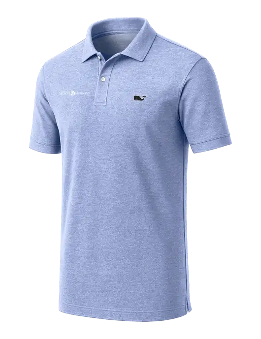 Vineyard Vines Edgartown Light Royal Pique Polo w/Espanola Logo
