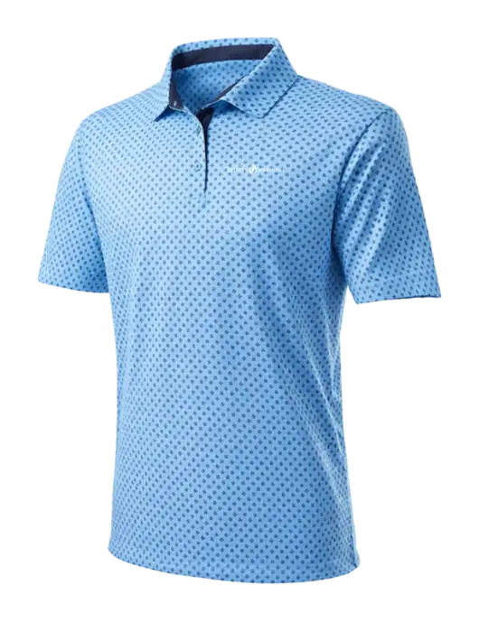 Mens Light Blue Hazelwood Polo w/Espanola Logo