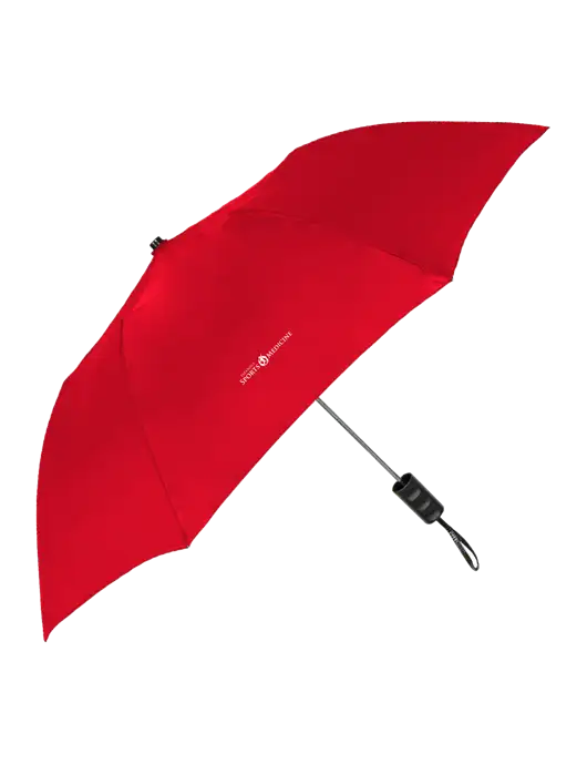 Red 42" Folding Umbrella  w/Espanola Logo