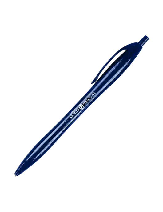 Novella Navy Solid Pen - Black Ink w/Espanola Logo