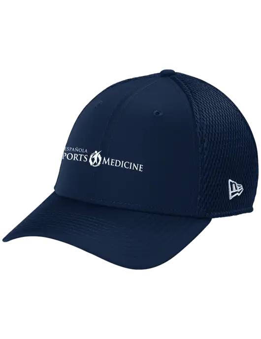 New Era 39THIRTY Performance Stretch Dark Navy Mesh Cap w/Espanola Logo