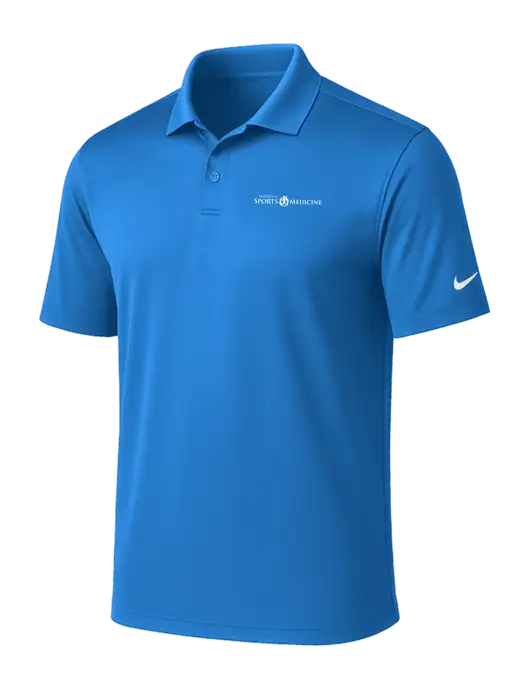 NIKE Light Royal Victory Solid Polo w/Espanola Logo