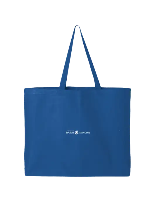 Sturdy Canvas Royal Blue Tote w/Espanola Logo
