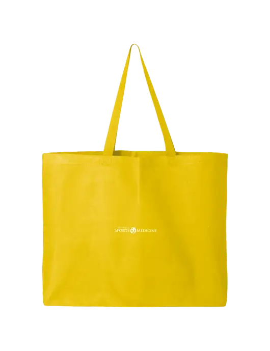 Sturdy Canvas Yellow Tote w/Espanola Logo