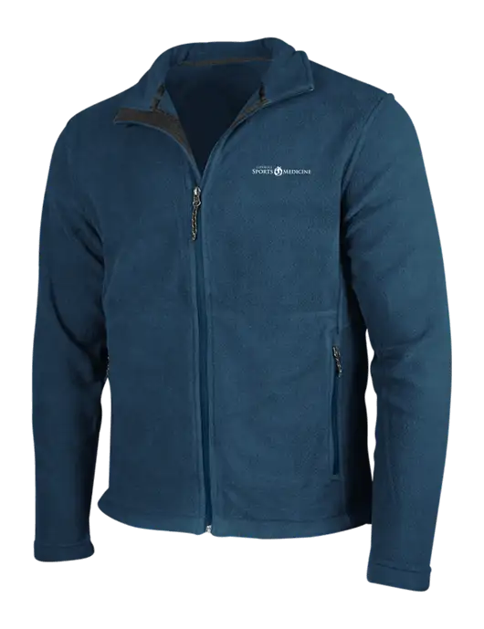 Light Navy Fleece Jacket w/Espanola Logo