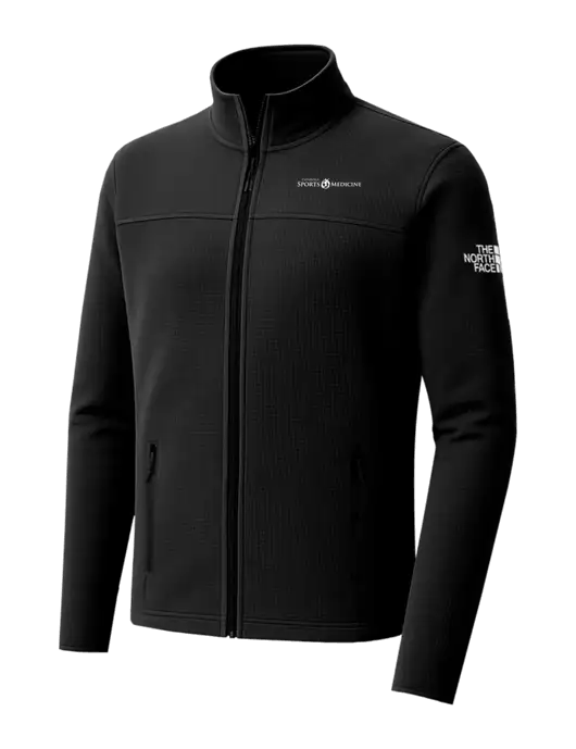 The North Face Aim Full-Zip Black Fleece Jacket w/Espanola Logo