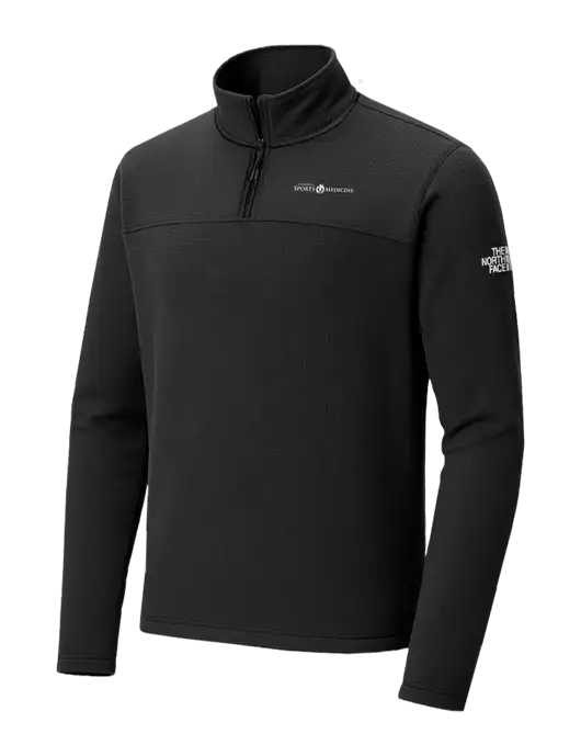 The North Face Aim 1/4-Zip Black Fleece w/Espanola Logo
