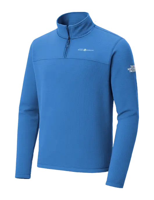 The North Face Aim 1/4-Zip Light Royal Fleece w/Espanola Logo