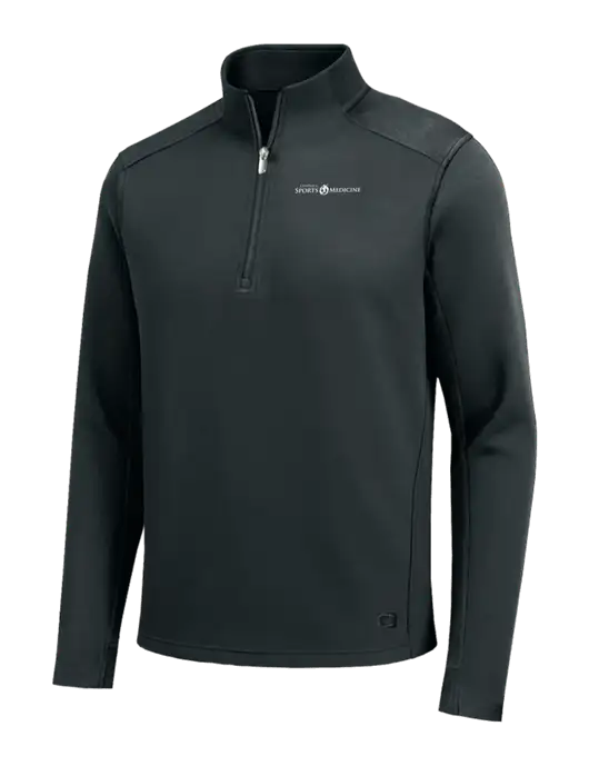 OGIO Transcend Very Dark Grey 1/4-Zip w/Espanola Logo
