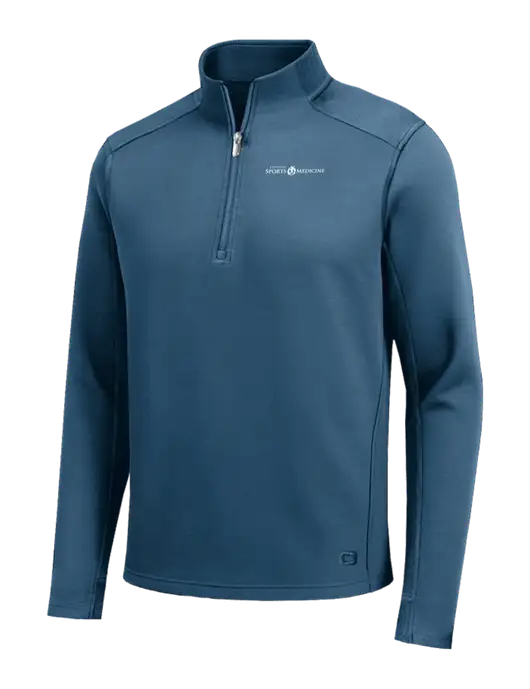 OGIO Transcend Light Navy 1/4-Zip w/Espanola Logo