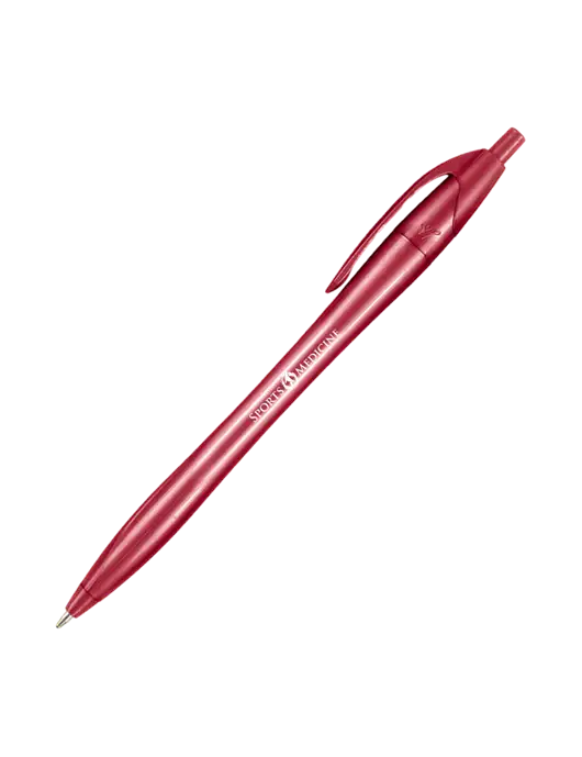 Novella Red Solid Pen - Black Ink w/Espanola Logo