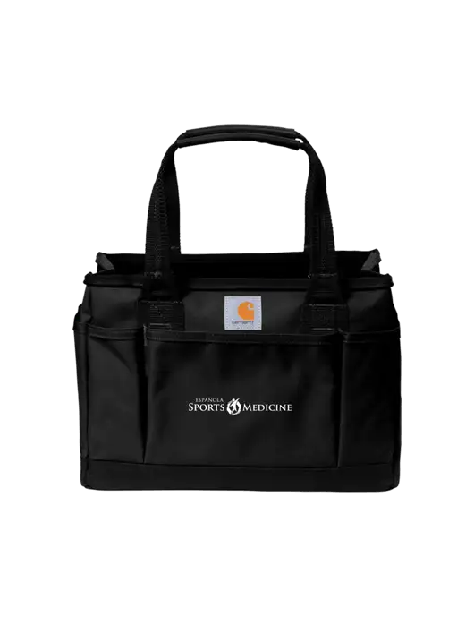 Carhartt Black Utility Tote w/Espanola Logo