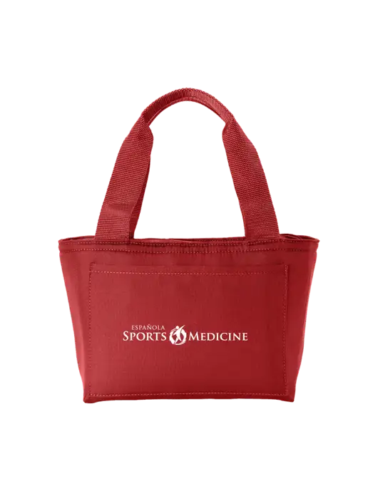 Iso Red Lunch Tote w/Espanola Logo