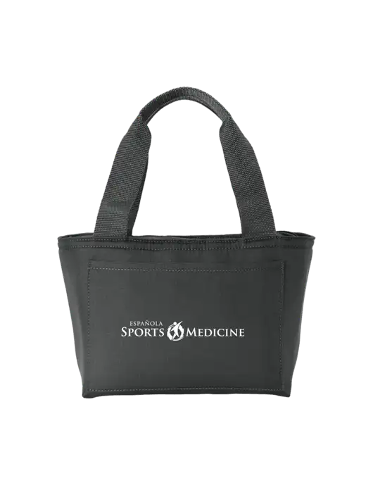 Iso Dark Grey Lunch Tote w/Espanola Logo