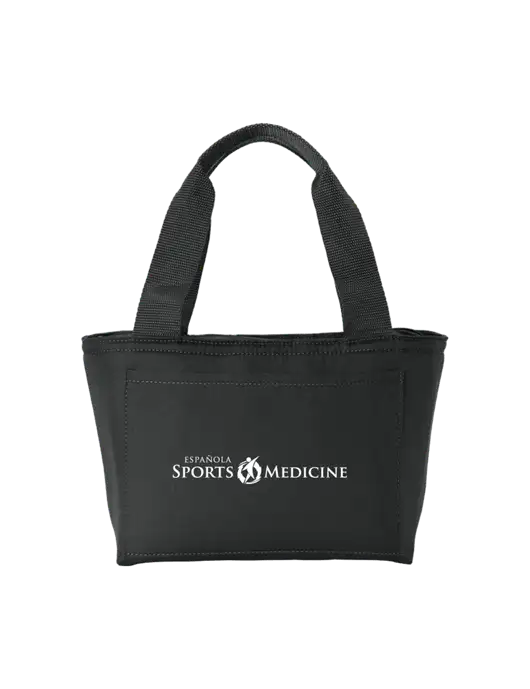 Iso Black Lunch Tote w/Espanola Logo