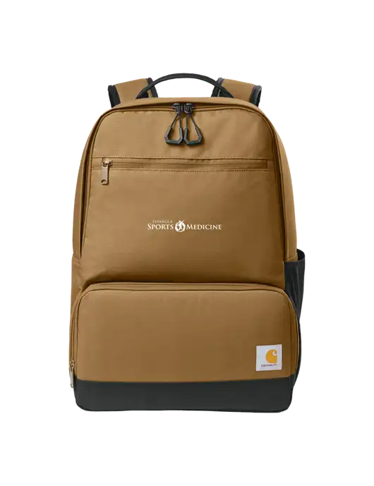 Carhartt Two-Compartment Brown Cooler Backpack w/Espanola Logo