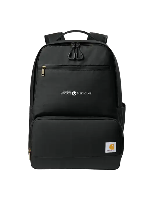 Carhartt Two-Compartment Black Cooler Backpack w/Espanola Logo