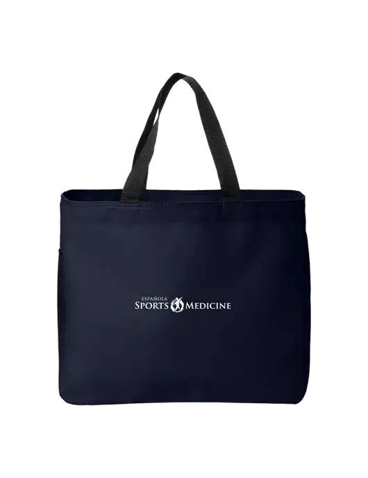 Essential Dark Navy Tote w/Espanola Logo