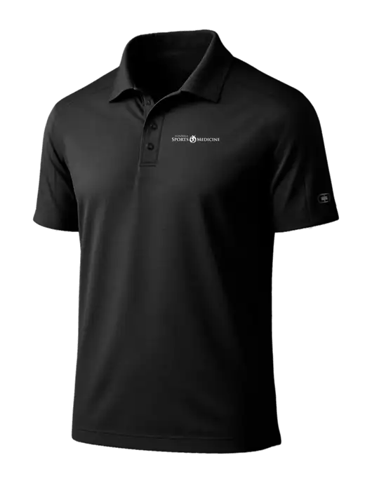 OGIO Linear Black Polo w/Espanola Logo