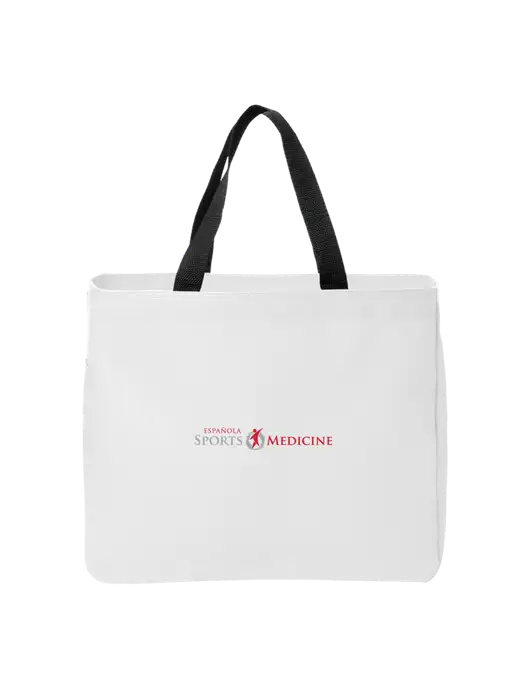 Essential White Tote w/Espanola Logo