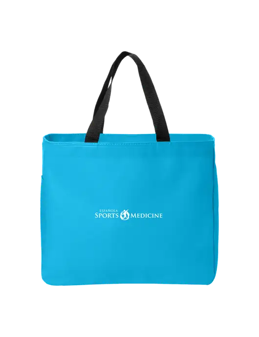 Essential Light Sapphire Tote w/Espanola Logo