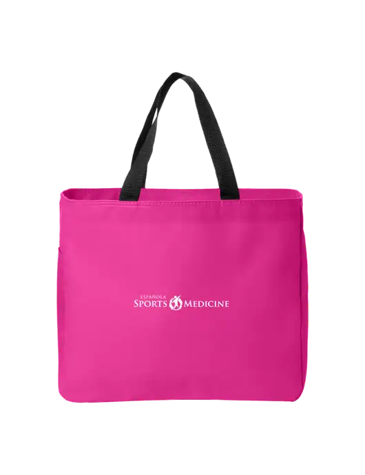 Essential Dark Fuchsia Tote w/Espanola Logo