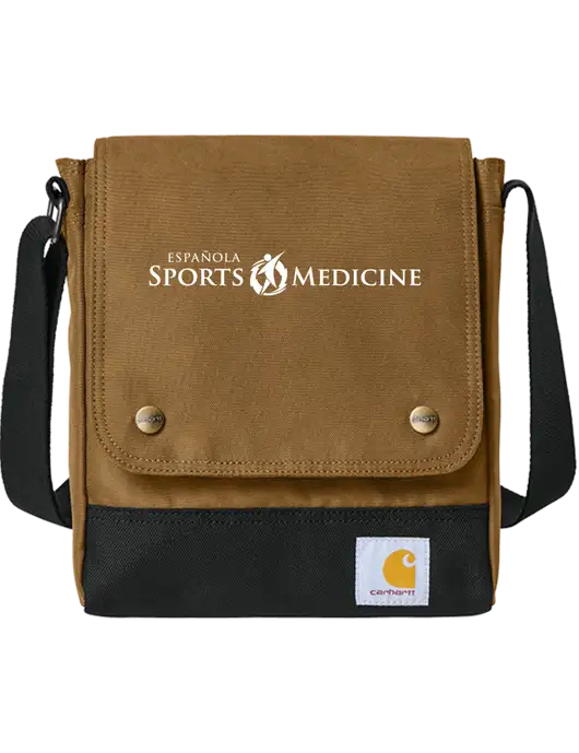Carhartt Light Brown Crossbody Snap Bag w/Espanola Logo