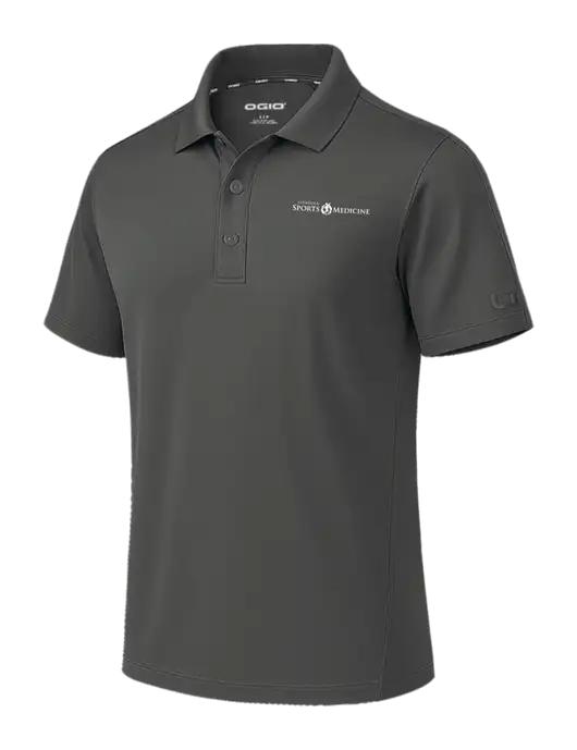 OGIO Envision Dark Medium Grey Polo w/Espanola Logo