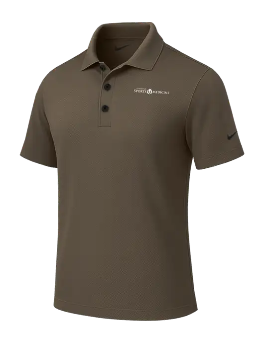 Nike Dark Olive Brown Tech Basic Dri-FIT Polo
 w/Espanola Logo
