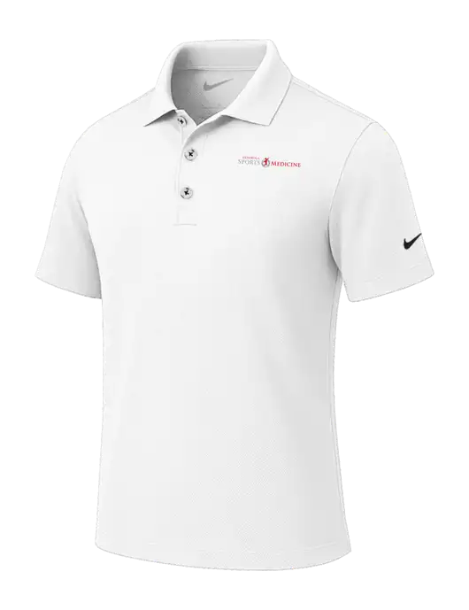 Nike White Tech Basic Dri-FIT Polo
 w/Espanola Logo