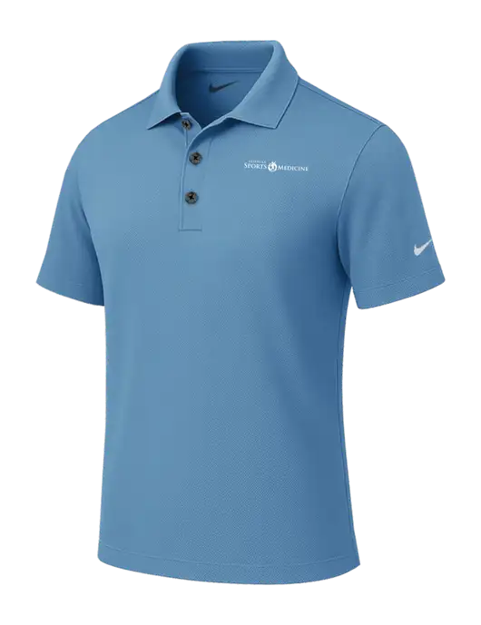 Nike Light Blue Tech Basic Dri-FIT Polo
 w/Espanola Logo
