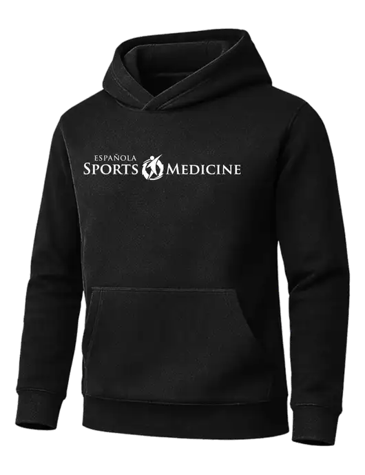 Cornerstone Black Tough Heavyweight Fleece Pullover Hoodie w/Espanola Logo