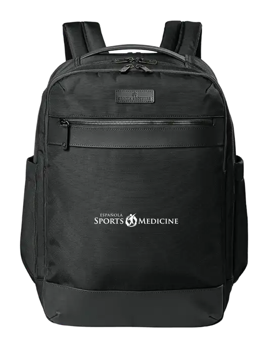 Brooks Brothers Oxford Black Backpack w/Espanola Logo