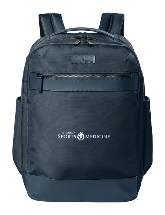Brooks Brothers Oxford Dark Navy Backpack w/Espanola Logo