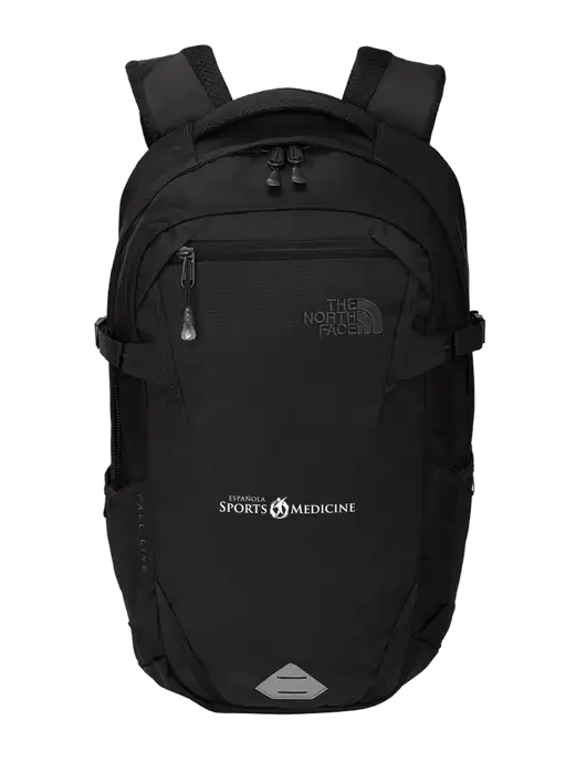 North Face Fall Line Black Heather Backpack w/Espanola Logo