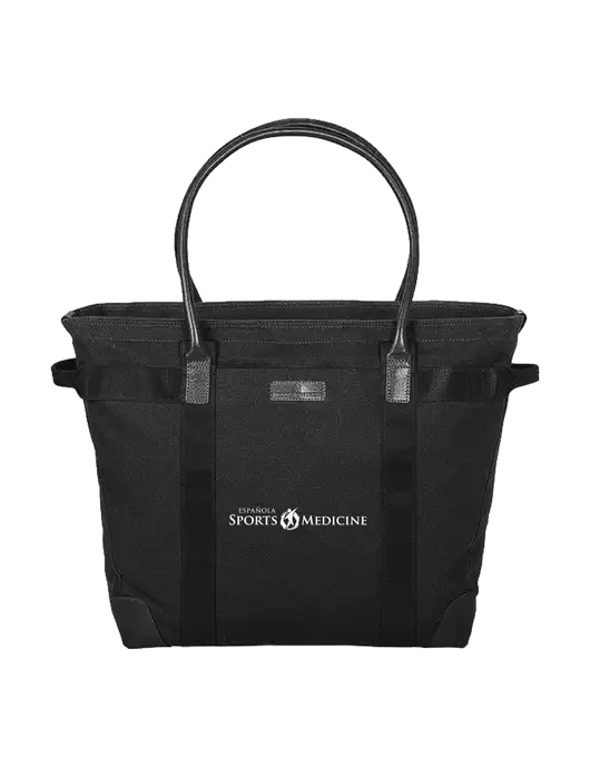 Brooks Brother Wells Black Laptop Tote w/Espanola Logo