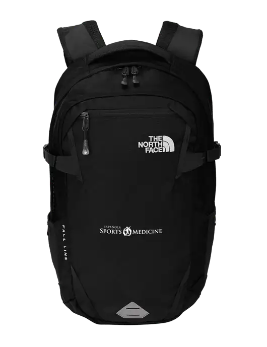 North Face Fall Line Black Backpack w/Espanola Logo