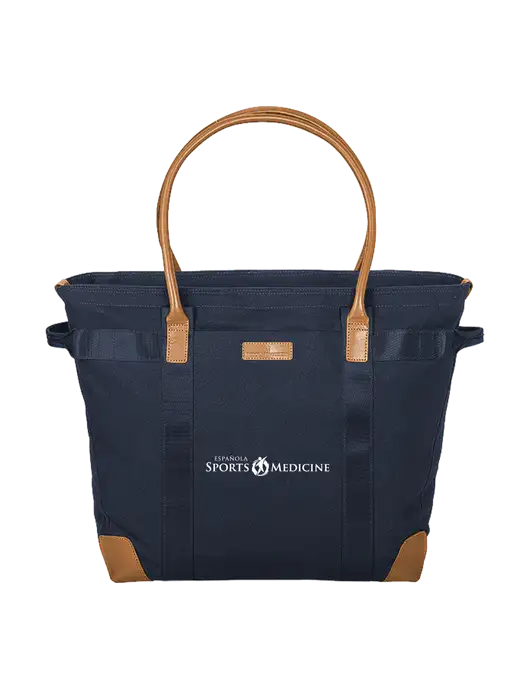Brooks Brother Wells Dark Navy Laptop Tote w/Espanola Logo
