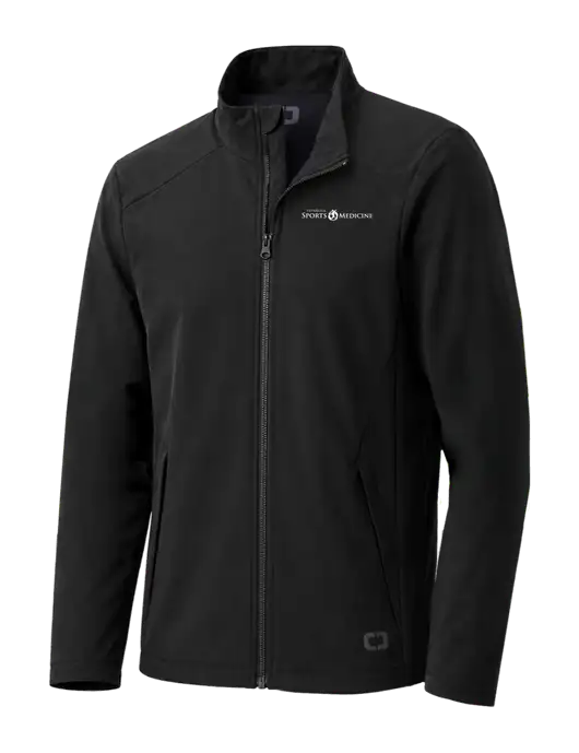 OGIO Black Commuter Full-Zip Soft Shell  w/Espanola Logo