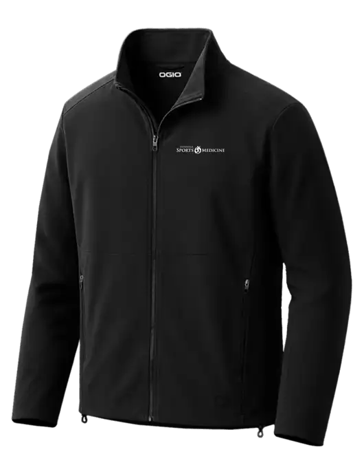 OGIO Kinetic Soft Shell Black Jacket w/Espanola Logo