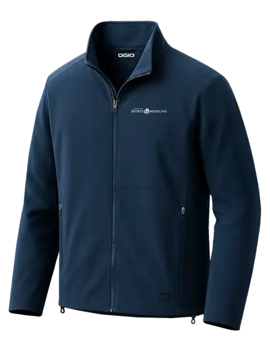 OGIO Kinetic Soft Shell Dark Navy Jacket w/Espanola Logo