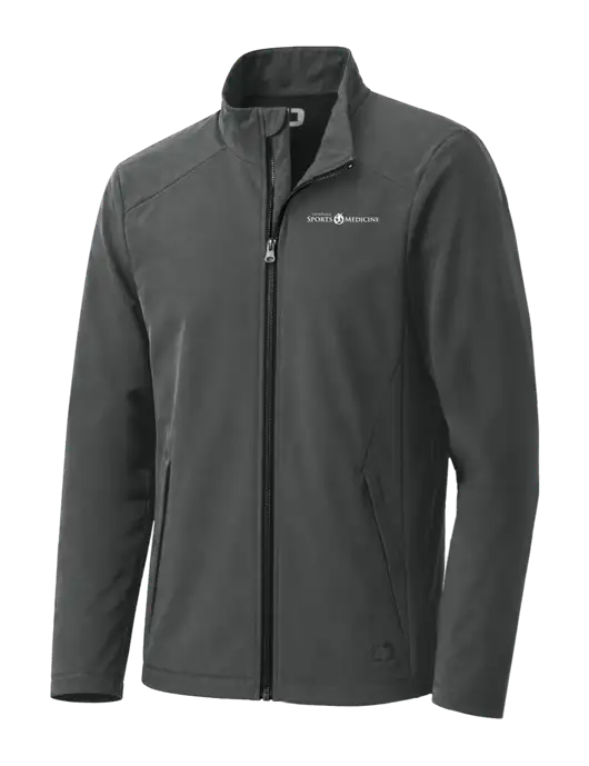OGIO Dark Grey Commuter Full-Zip Soft Shell  w/Espanola Logo