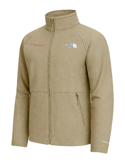 The North Face Tan Heather Barr Lake Soft Shell Jacket w/Espanola Logo