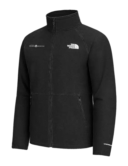 The North Face Black Heather Barr Lake Soft Shell Jacket w/Espanola Logo