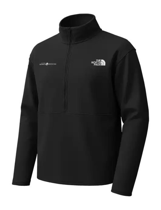 The North Face Black Double-Knit 1/2-Zip Fleece w/Espanola Logo
