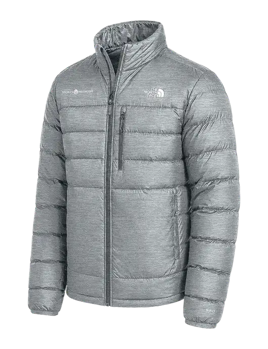 The North Face Medium Grey Down Hybrid Jacket w/Espanola Logo