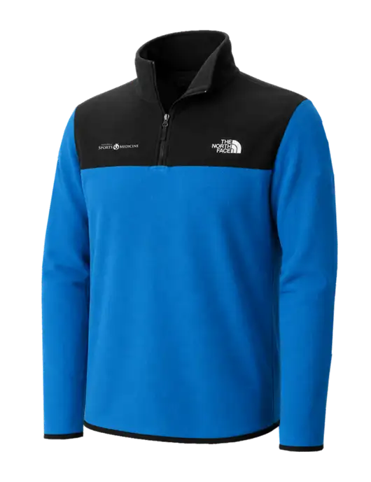 The North Face Dark Sapphire/ Black Glacier 1/4-Zip Fleece w/Espanola Logo