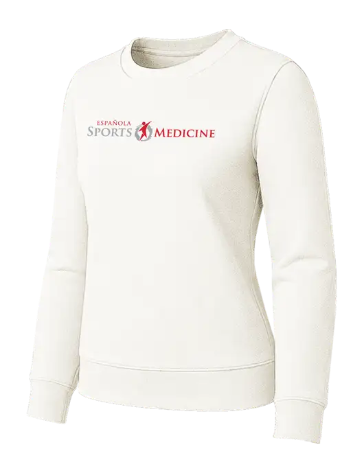 Womens Ivory Loft Crewneck Sweatshirt w/Espanola Logo