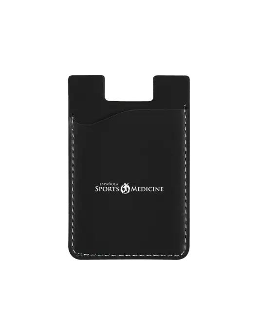 Black CardNest Phone Wallet w/Espanola Logo