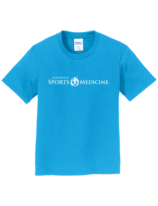 Youth Ring Spun Sapphire 4.5 oz T-Shirt w/Espanola Logo